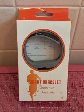 Gray Smart Bracelet Fitness Tracker